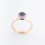 Roségouden ring met een amethist, merk Tamara Comolli