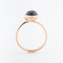 Roségouden ring met een amethist, merk Tamara Comolli
