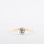 Geelgouden entourage ring van het merk Le Chic met briljanten