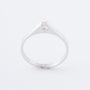 Wt gouden solitair ring met diamant