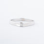 Wt gouden solitair ring met diamant