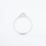 Wt gouden solitair ring met diamant