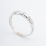Witgouden ring met diamanten