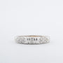 Witgouden ring met diamanten