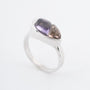 Witgouden ring met ametrien