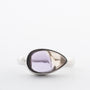 Witgouden ring met ametrien