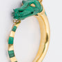 Malachite dragon head