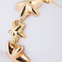 Bi-color starfish bracelet