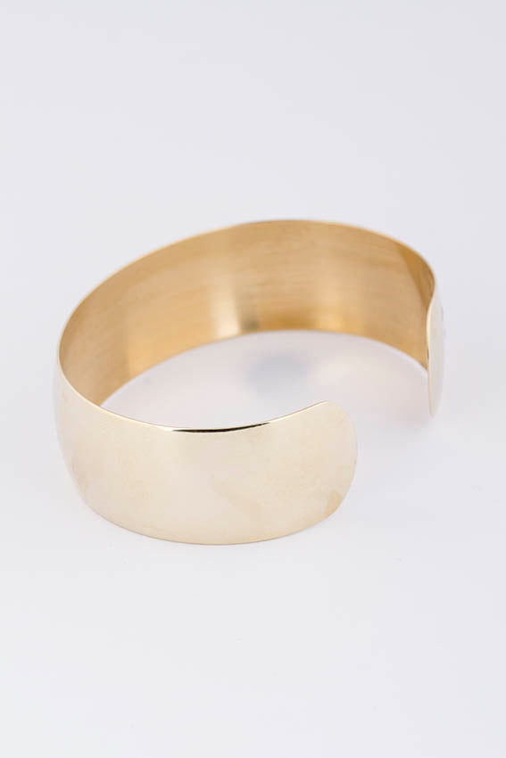 Golden Quinn clamp bracelet