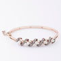 Antieke gouden armband met parels en diamant