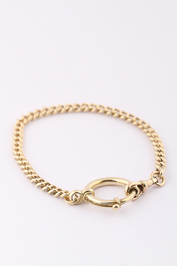 Oude gouden gourmet armband