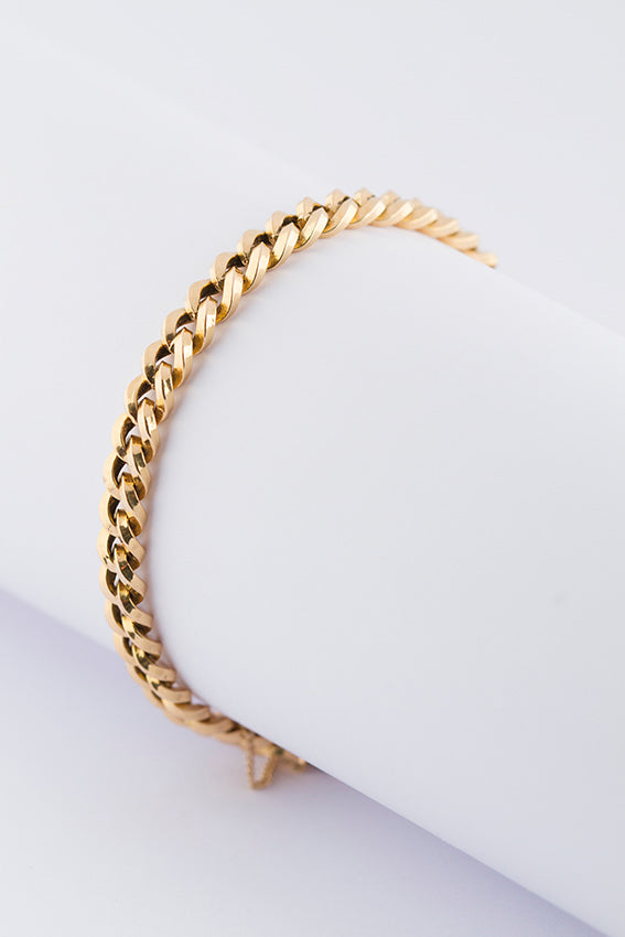 Gold gourmet bracelet
