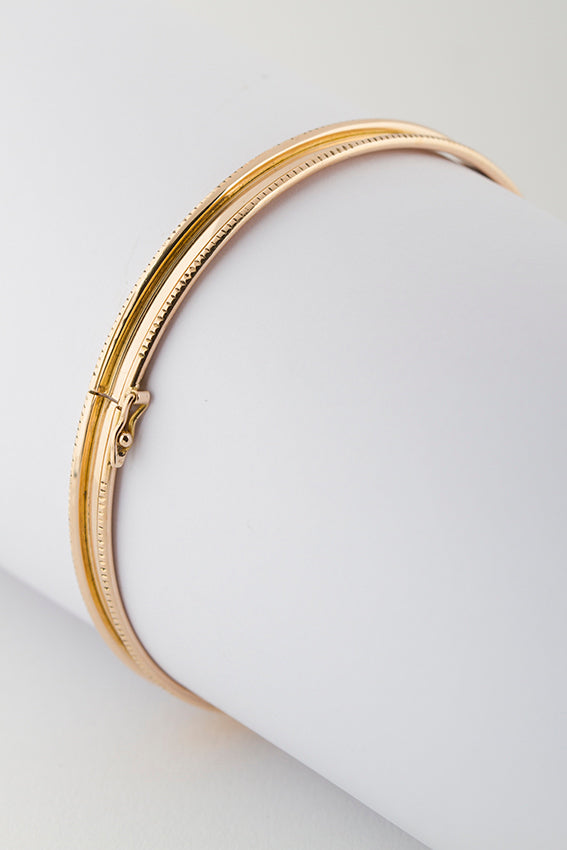 Antieke gouden slaven armband