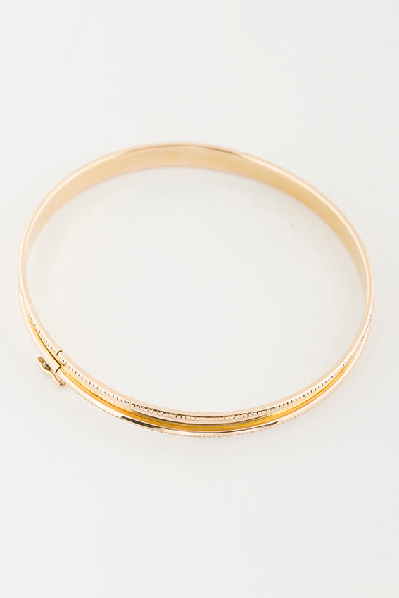 Antique gold slave bracelet