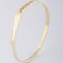 Solid gold bangle/bracelet