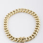 Solid gold gourmet bracelet