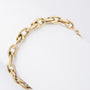 Gold link bracelet