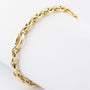 Gold link bracelet