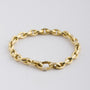 Gold link bracelet