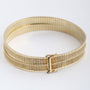 Gold double bracelet