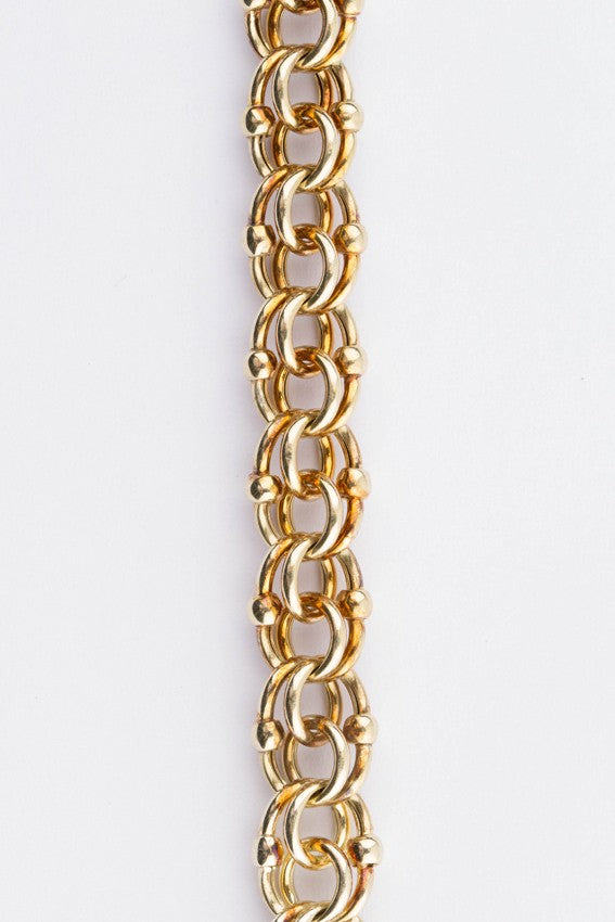 Gouden bismarck armband