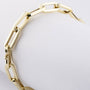 Gold close-4-ever link bracelet