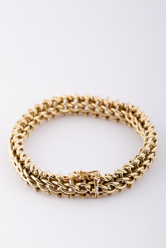 Gouden Bismarck armband