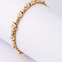 Gouden armband met 14 briljanten