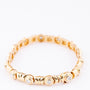 Gouden armband met 14 briljanten