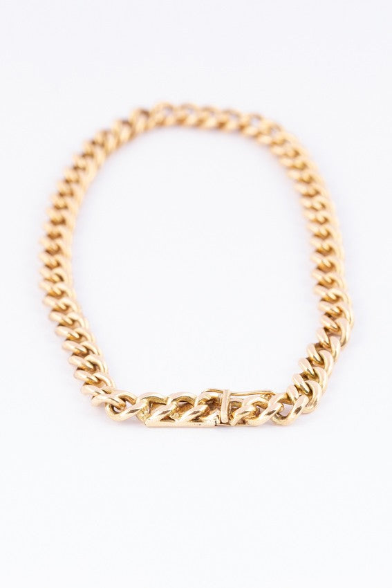 9 carat solid gourmet bracelet