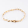 Gold link bracelet