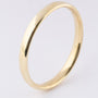 Gold bangle bracelet with hinge closure