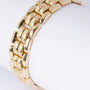gold link bracelet