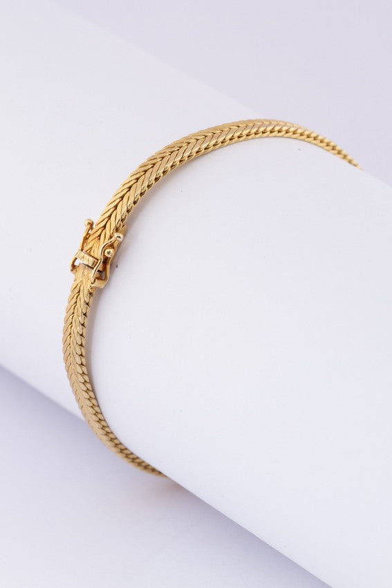Gouden armband met briljanten