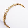Gouden jasseron armband