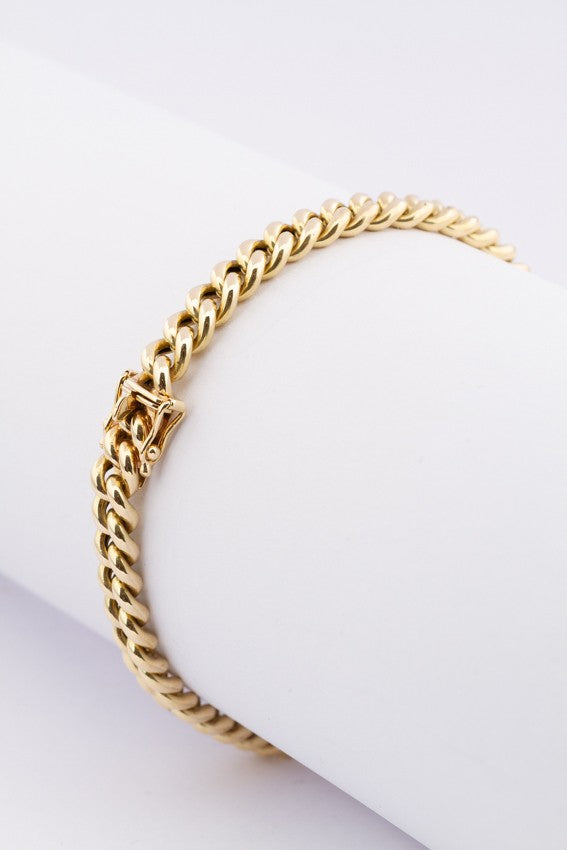 Gold gourmet bracelet