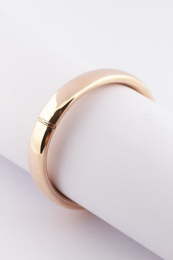 Rose gold bangle