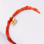 Antieke bloedkoralen geluks armband