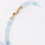 Aquamarijn armband