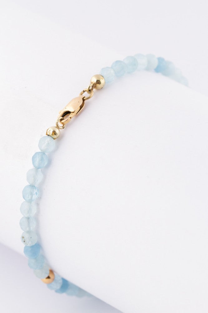 Aquamarijn armband