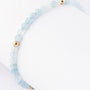 Aquamarijn armband