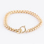 Antieke gouden massieve gourmet armband