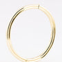Gouden bangle met scharnier sluiting