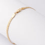 Gouden armband met opalen en peridoot