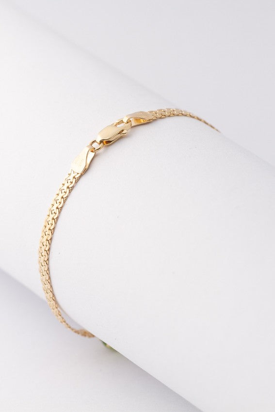 Gouden armband met opalen en peridoot