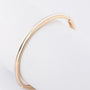 White/yellow gold bangle from the Le Chic brand with sapphire and diamonds