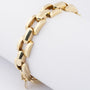 Gold link bracelet