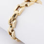 Gold link bracelet