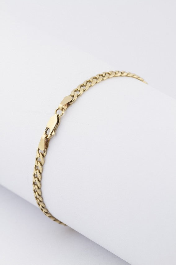 Gouden schakelarmband