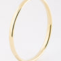 Gouden bangle met scharnier sluiting